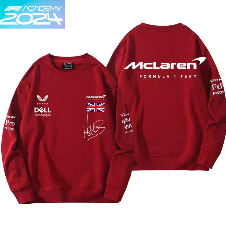 2023 Sweatshirt McLaren F1 homme sans capuche